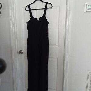 Bebe Black Jumpsuit NWT L